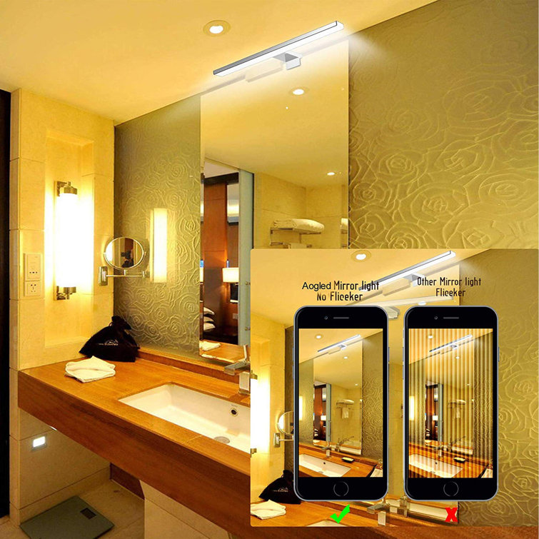 Ebern Designs Athow LED Mirror Light Wayfair.co.uk